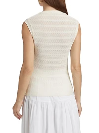 Julia Pointelle Muscle Top