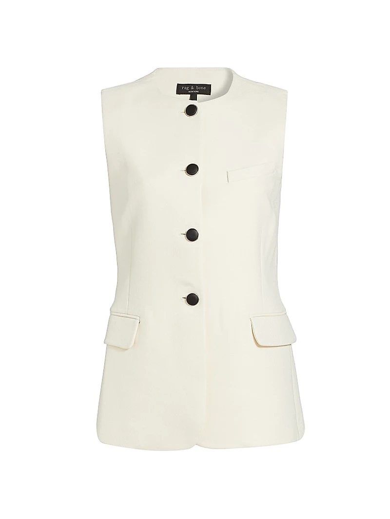 Bartlet Button-Front Vest