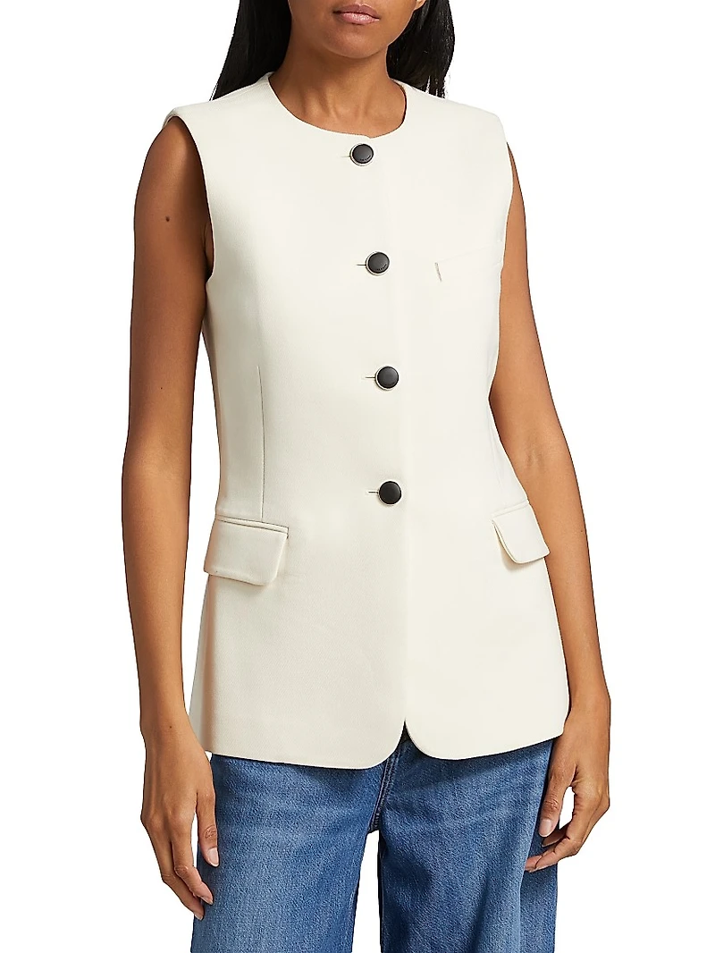 Bartlet Button-Front Vest