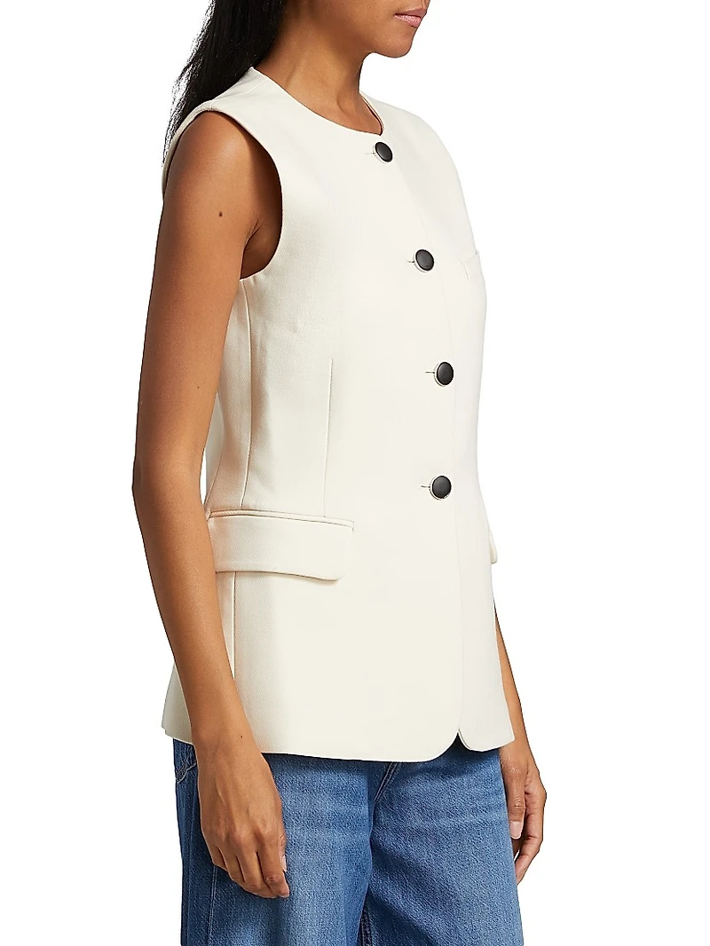 Bartlet Button-Front Vest