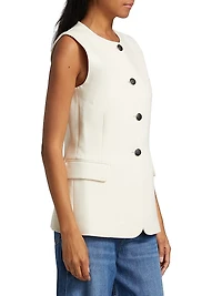 Bartlet Button-Front Vest