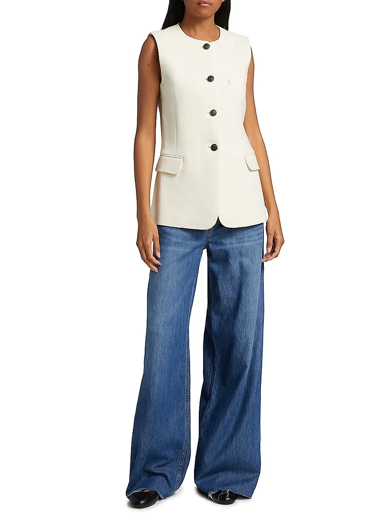 Bartlet Button-Front Vest