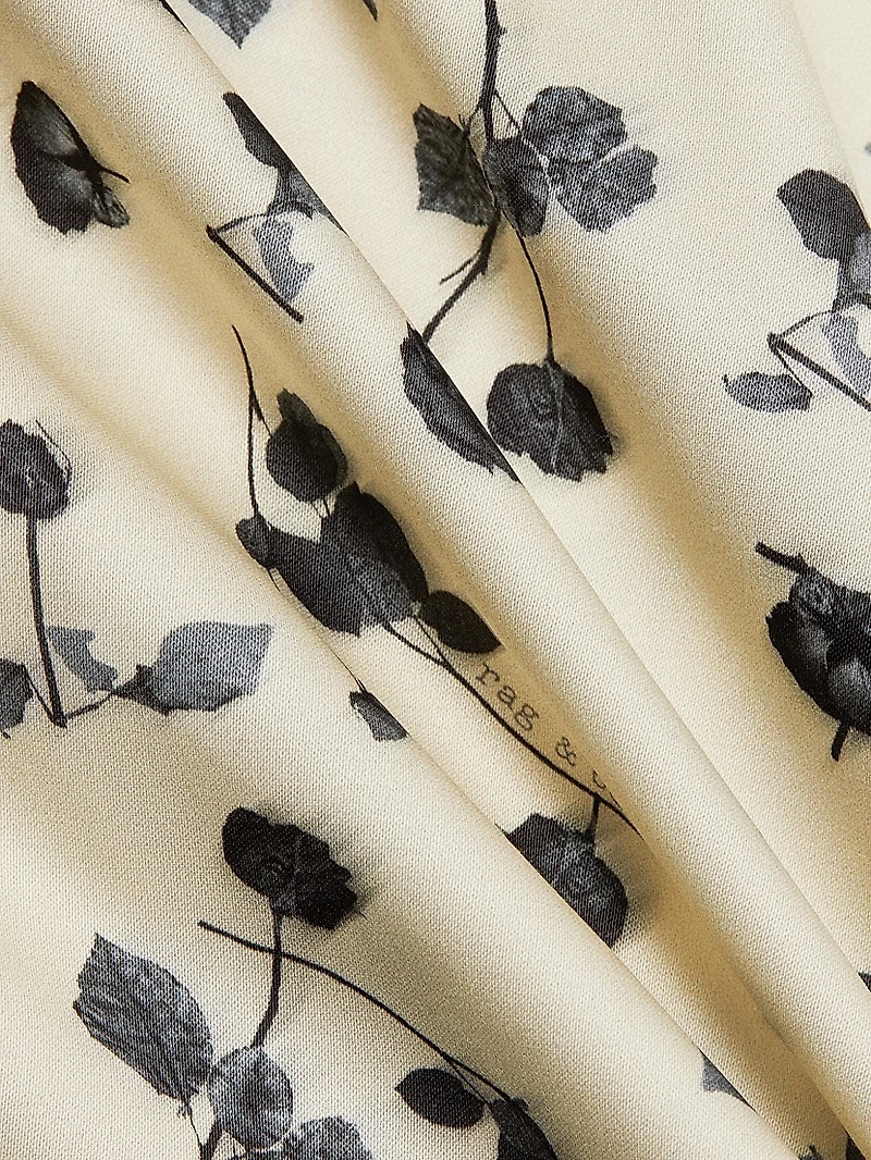 Martha Floral Satin Shirt