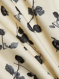 Martha Floral Satin Shirt