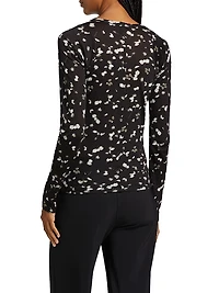 Shaw Botanical Cotton-Blend Crewneck T-Shirt
