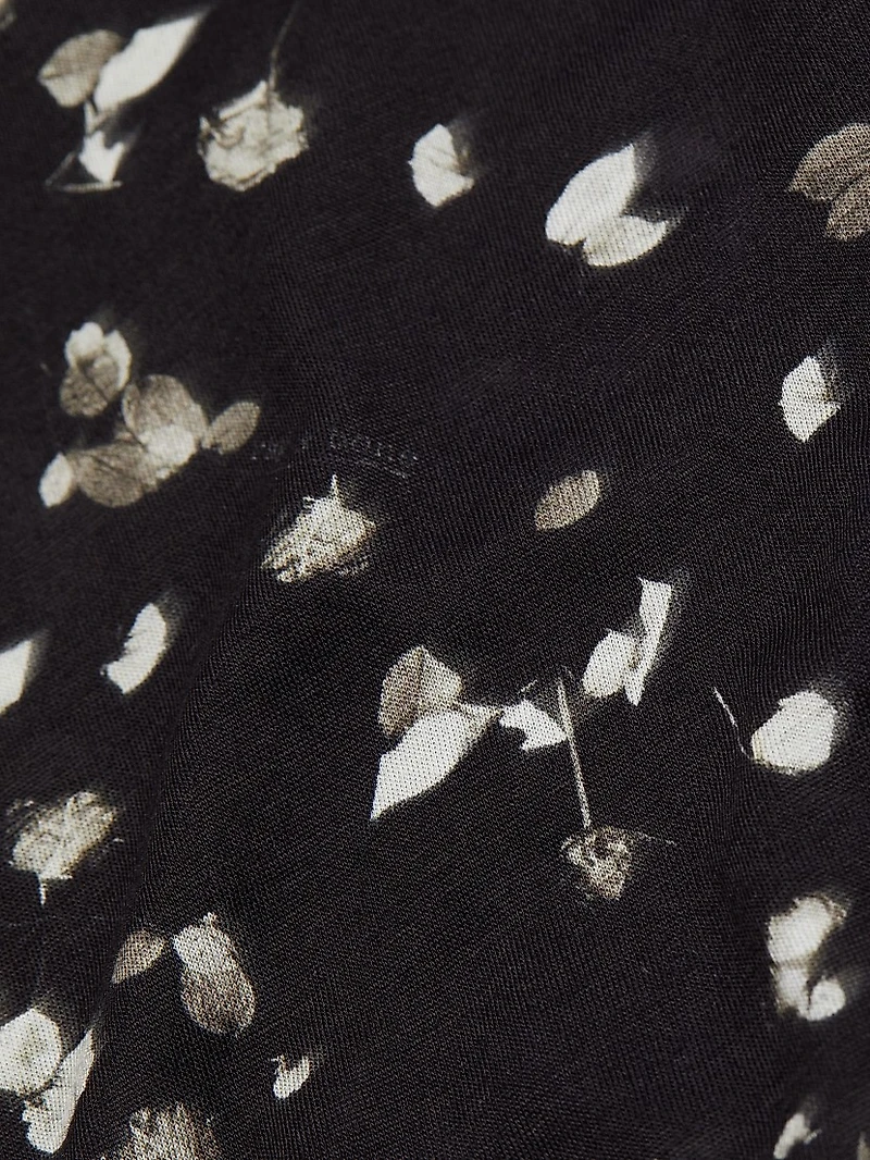 Shaw Botanical Cotton-Blend Crewneck T-Shirt