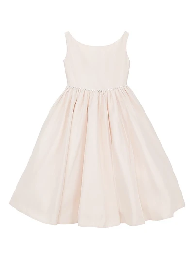 Little Girl's & Macis Sleeveless Organza Dress