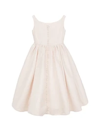 Little Girl's & Macis Sleeveless Organza Dress