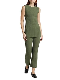 Semma Rib-Knit Sleeveless Sweater