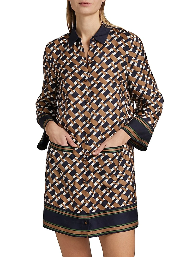 Sumatra Cotton Shirtdress