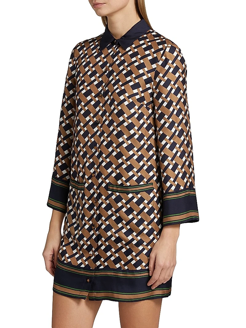 Sumatra Cotton Shirtdress