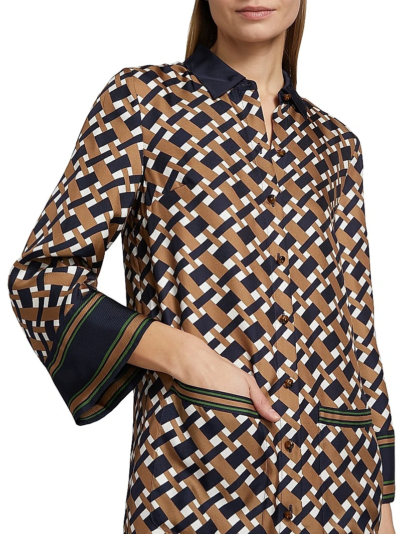 Sumatra Cotton Shirtdress