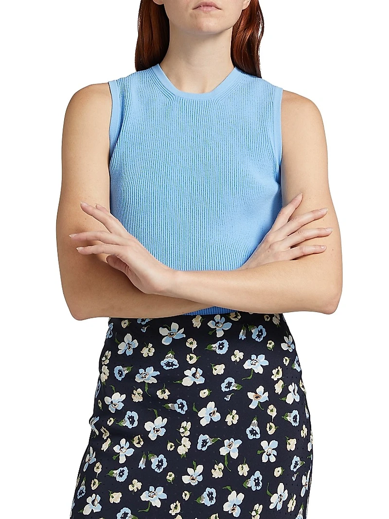 Sid Crewneck Sleeveless Pullover