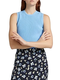 Sid Crewneck Sleeveless Pullover