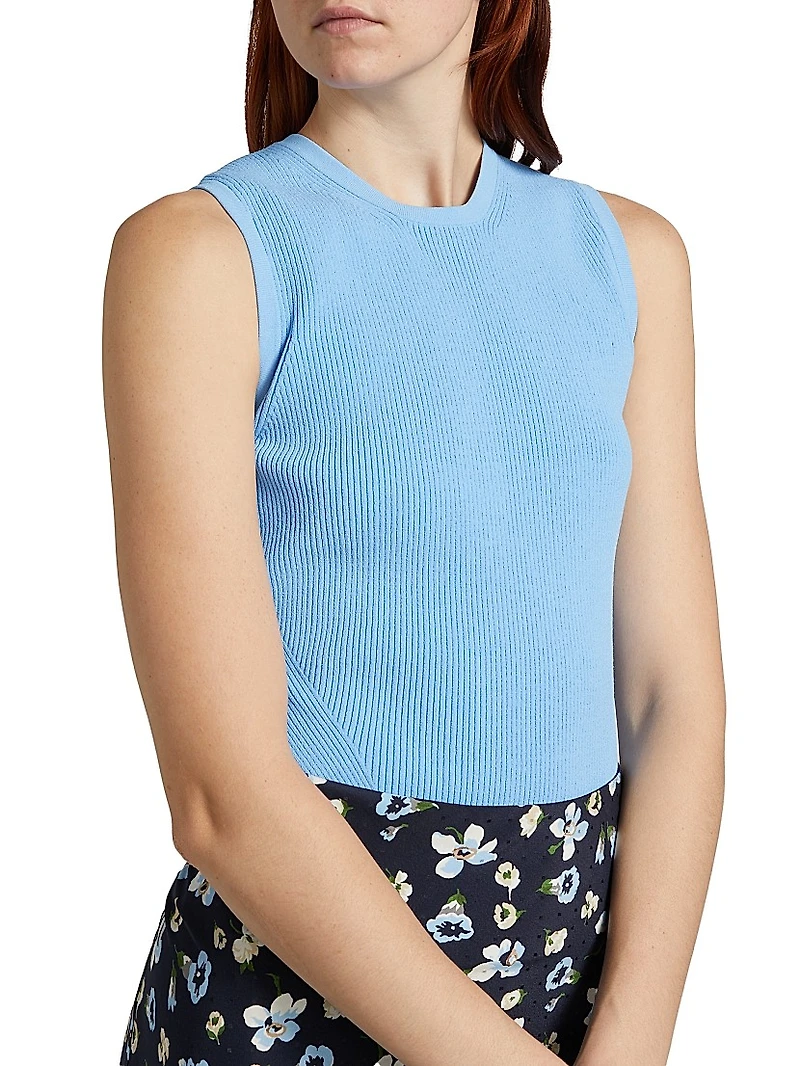 Sid Crewneck Sleeveless Pullover