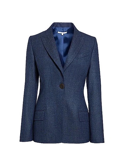 Wool Single-Breasted Blazer