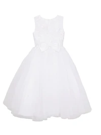 Little Girl's & Girl's Macis Communion Beaded Dress