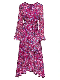 Floral Georgette Maxi Dress