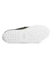 Leather Slipper-Style Loafers