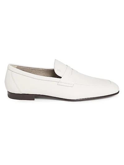 Leather Penny Loafers