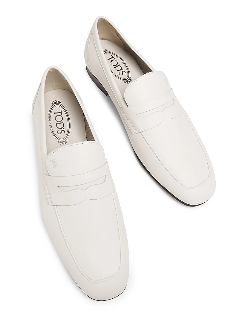 Leather Penny Loafers