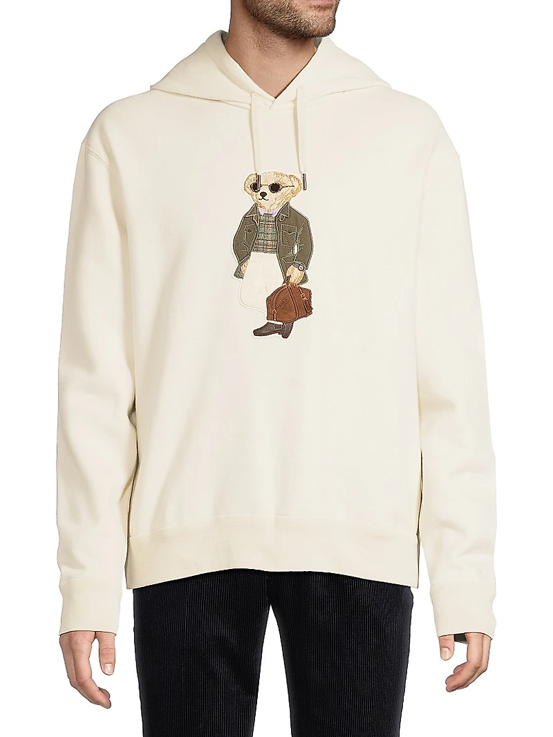 Polo Bear Fleece Hoodie