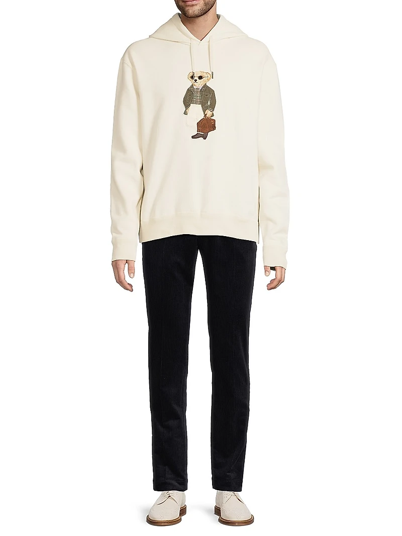 Polo Bear Fleece Hoodie