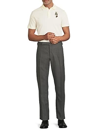 Custom-Slim-Fit Polo Bear Piqué Polo Shirt