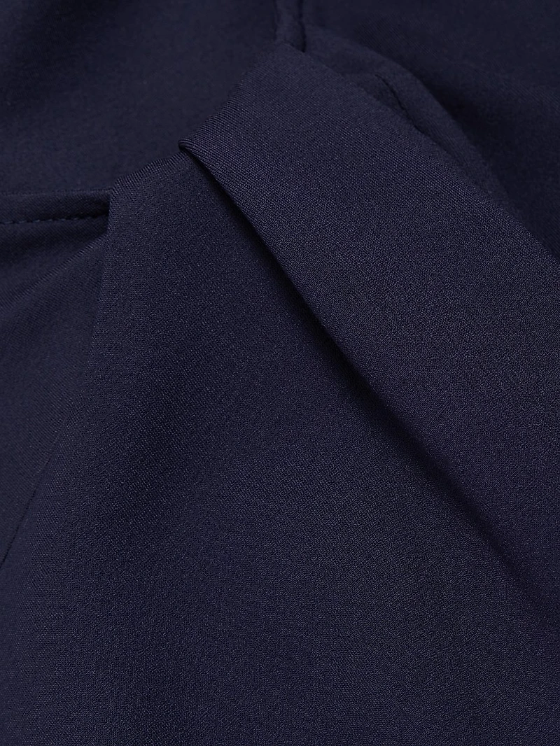 Mirella Knit Mock Turtleneck Maxi Dress