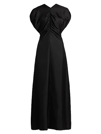 Maria Silk Maxi Dress