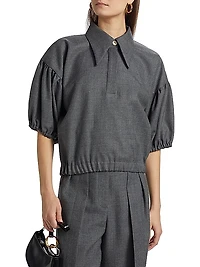 Alberta Wool Crop Polo Shirt