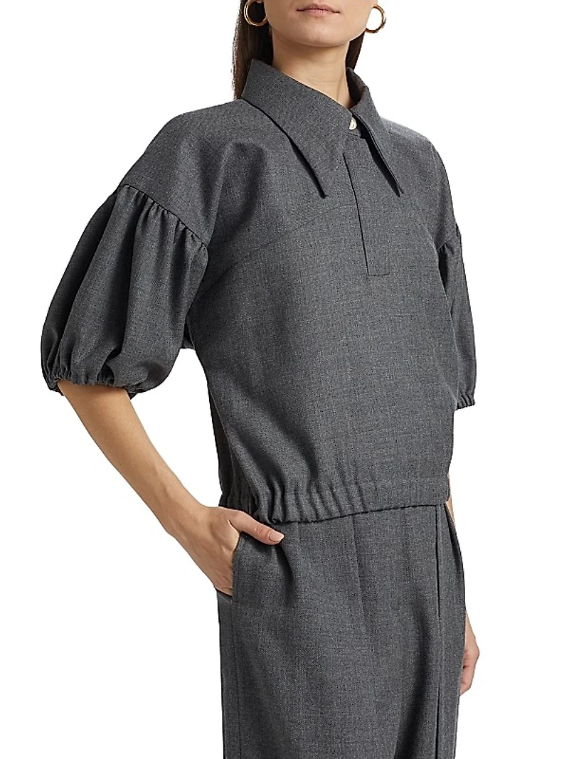 Alberta Wool Crop Polo Shirt