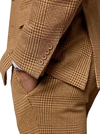 Hadley Hand-Tailored Plaid Jersey Jacket