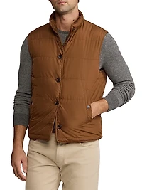 Mardell Reversible Suede Down Vest
