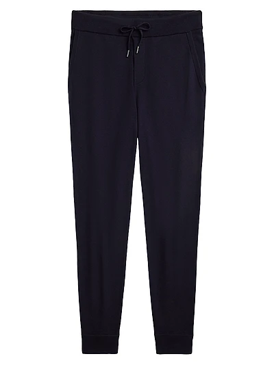 Wool-Cashmere Jogger Pants