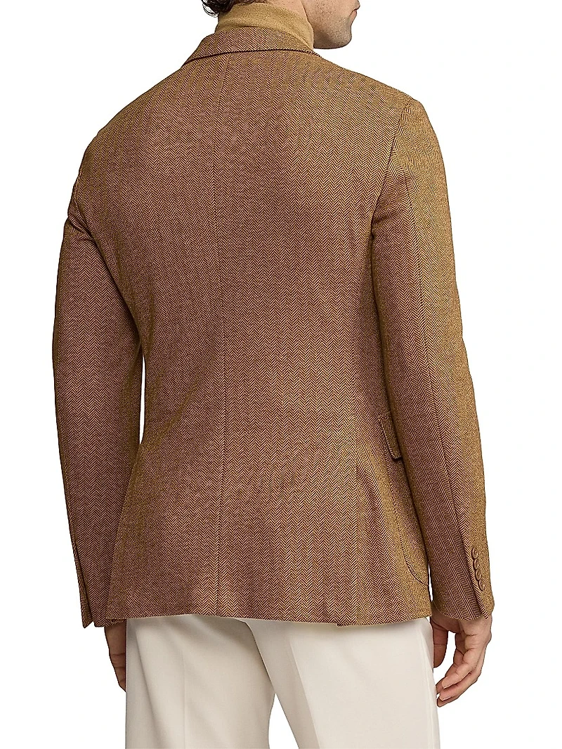 Hadley Hand-Tailored Herringbone Jacket