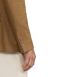 Hadley Hand-Tailored Herringbone Jacket