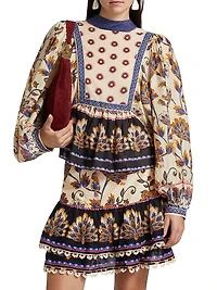Ainika Floral Cotton Blouse