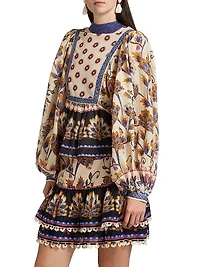 Ainika Floral Cotton Blouse
