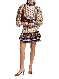 Ainika Floral Cotton Blouse