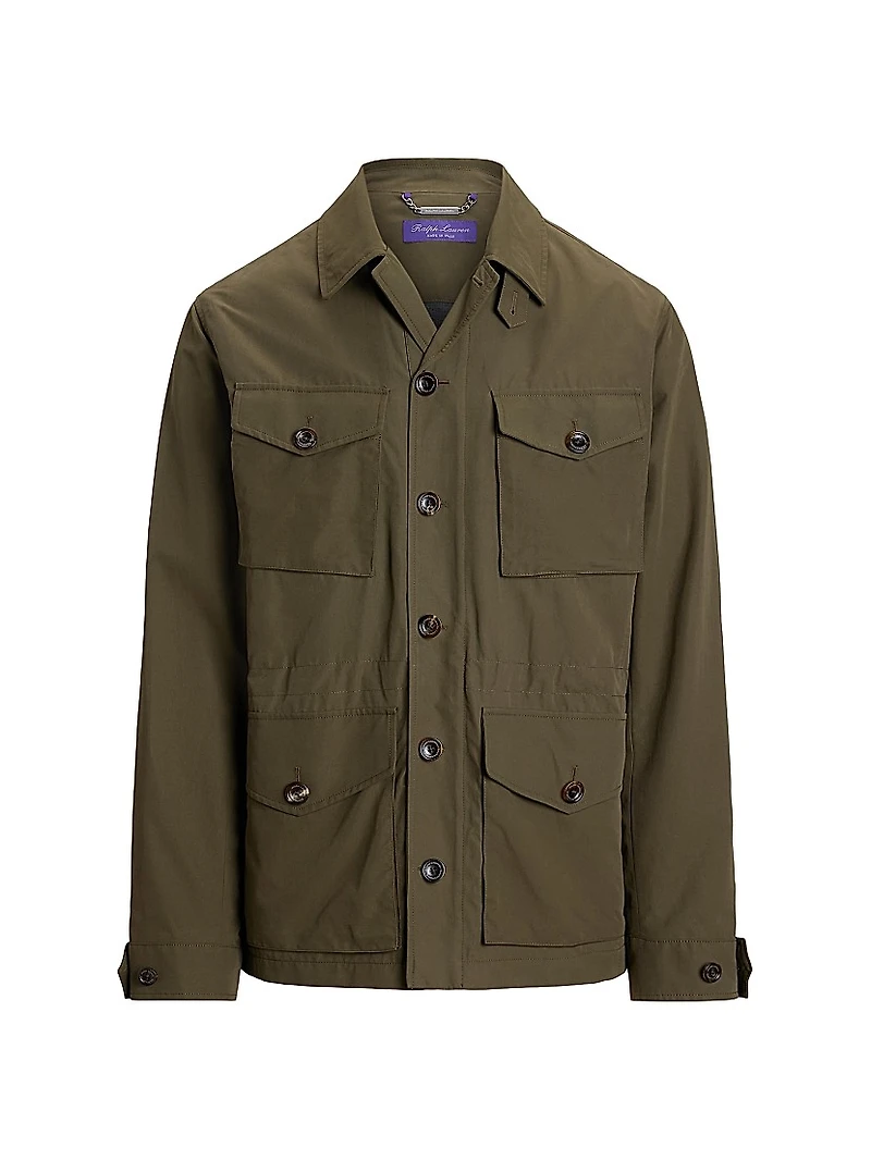Cotton Twill Flap Pocket Jacket