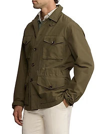 Cotton Twill Flap Pocket Jacket