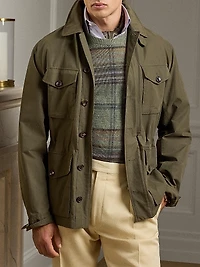 Cotton Twill Flap Pocket Jacket