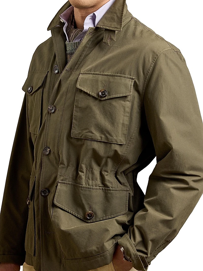 Cotton Twill Flap Pocket Jacket