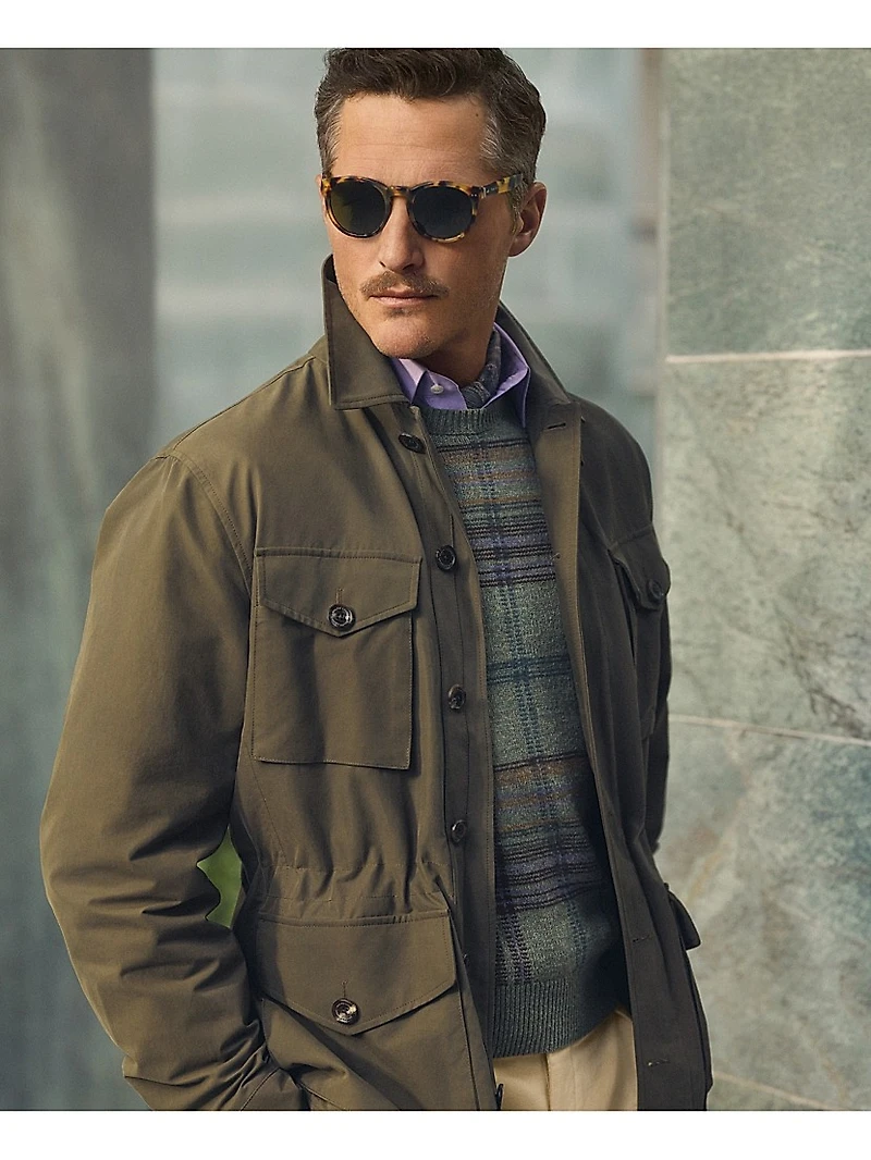 Cotton Twill Flap Pocket Jacket