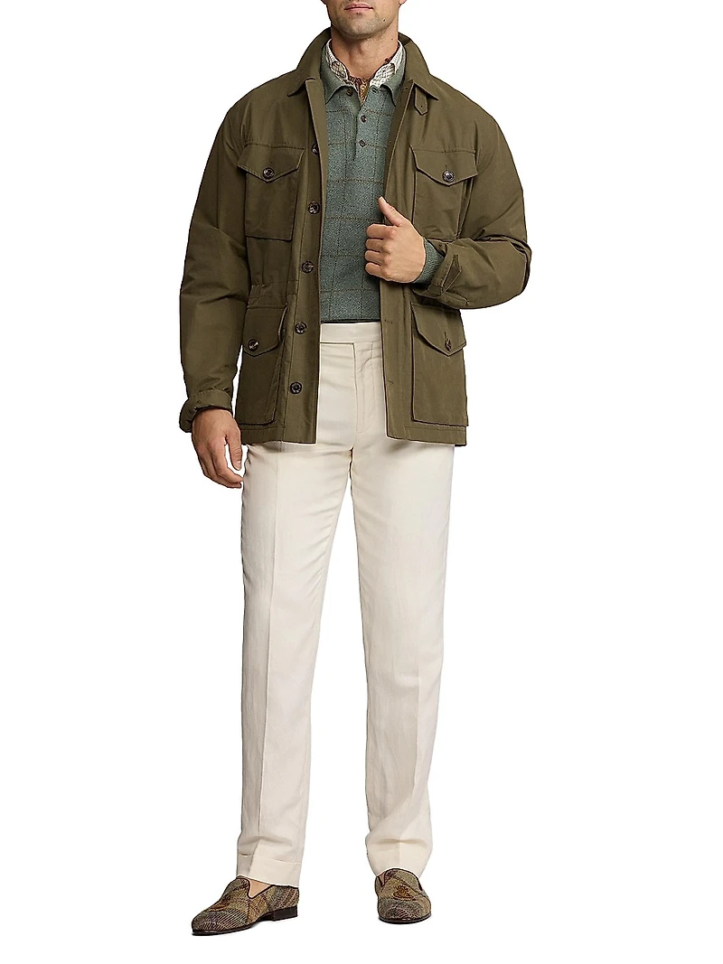 Cotton Twill Flap Pocket Jacket