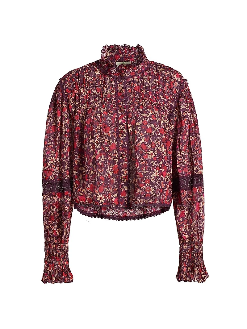 Chelsea Floral Cotton Blouse