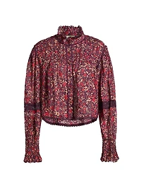 Chelsea Floral Cotton Blouse