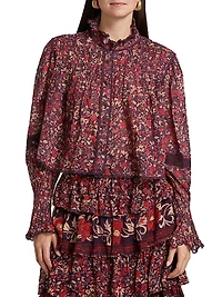 Chelsea Floral Cotton Blouse