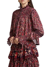 Chelsea Floral Cotton Blouse